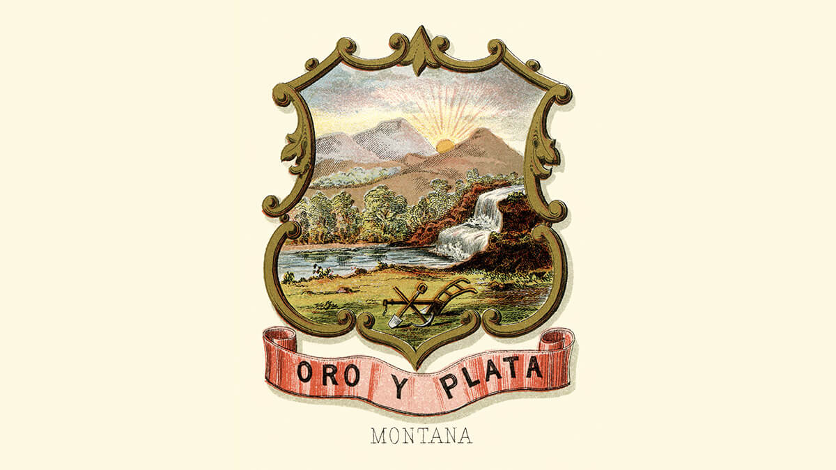 the Montana coat of arms